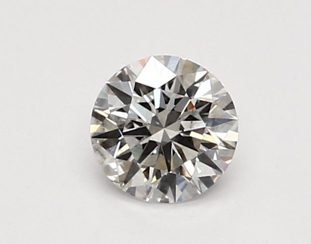 0.51 Carat Round Lab Diamond with  Cut Diamond in 14KT  view 1

