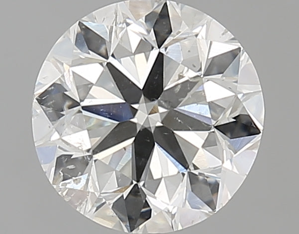 1.5 Carat Round Natural Diamond with  Cut Diamond in 14KT  view 1
