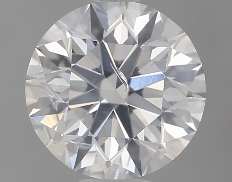 1.0 Carat Round Natural Diamond with  Cut Diamond in 14KT  view 1
