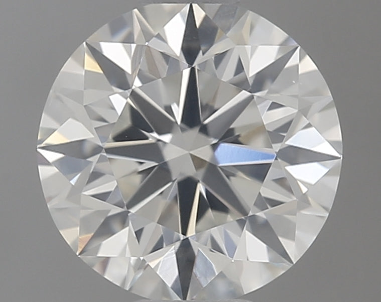 0.72 Carat Round Natural Diamond with  Cut Diamond in 14KT  view 1

