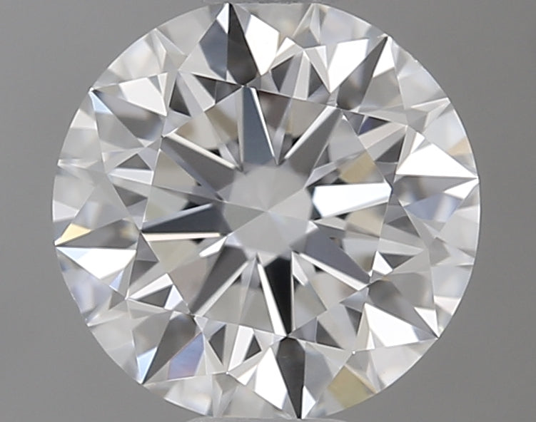 0.8 Carat Round Natural Diamond with  Cut Diamond in 14KT  view 1

