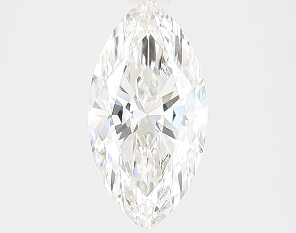1.39 Carat Marquise Lab Diamond with  Cut Diamond in 14KT  view 1
