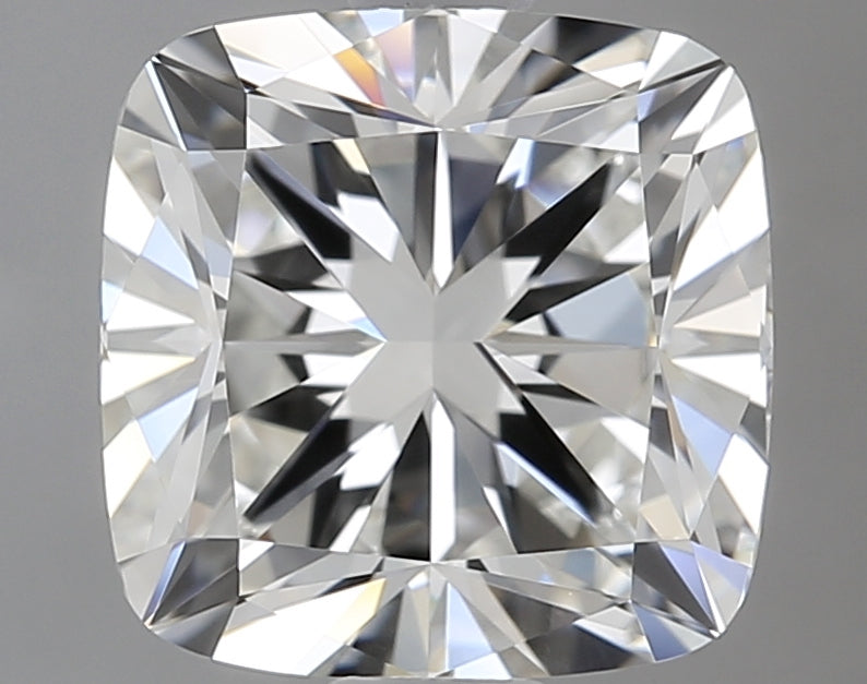 2.04 Carat Cushion Natural Diamond with  Cut Diamond in 14KT  view 1
