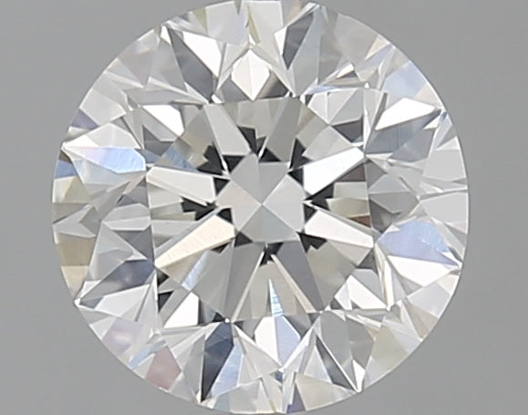 0.9 Carat Round Natural Diamond with  Cut Diamond in 14KT  view 1
