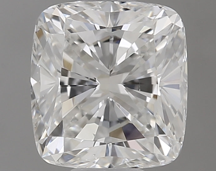 0.7 Carat Cushion Natural Diamond with  Cut Diamond in 14KT  view 1
