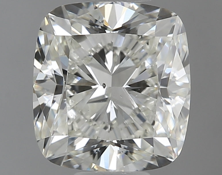 1.0 Carat Cushion Natural Diamond with  Cut Diamond in 14KT  view 1
