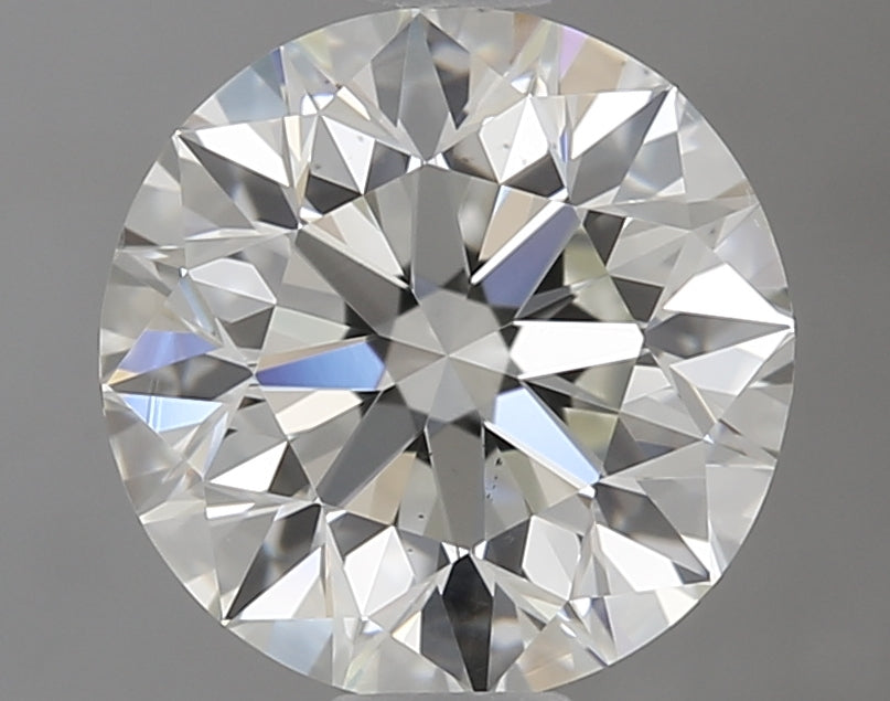 1.2 Carat Round Natural Diamond with  Cut Diamond in 14KT  view 1
