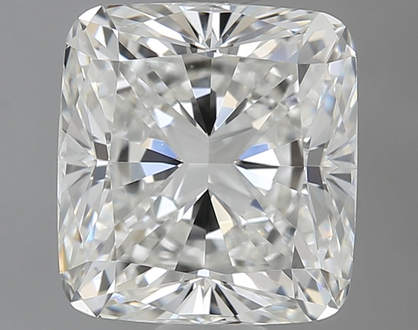 1.7 Carat Cushion Natural Diamond with  Cut Diamond in 14KT  view 1
