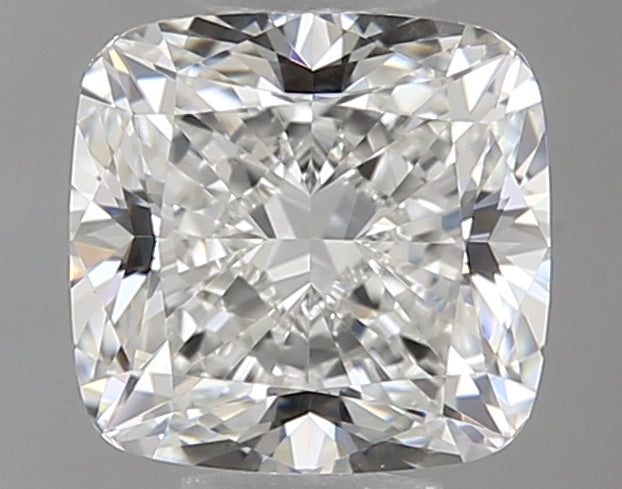 0.7 Carat Cushion Natural Diamond with  Cut Diamond in 14KT  view 1
