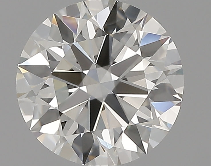 0.9 Carat Round Natural Diamond with  Cut Diamond in 14KT  view 1
