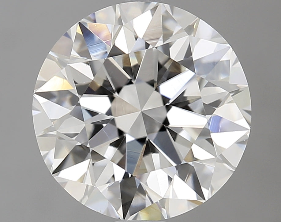 2.06 Carat Round Natural Diamond with  Cut Diamond in 14KT  view 1
