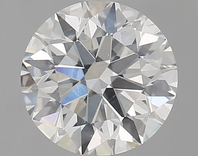 1.51 Carat Round Natural Diamond with  Cut Diamond in 14KT  view 1
