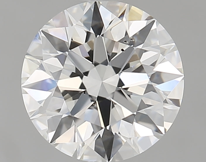 1.14 Carat Round Natural Diamond with  Cut Diamond in 14KT  view 1
