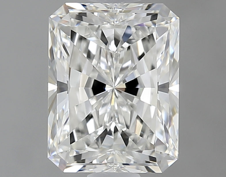 1.21 Carat Radiant Natural Diamond with  Cut Diamond in 14KT  view 1
