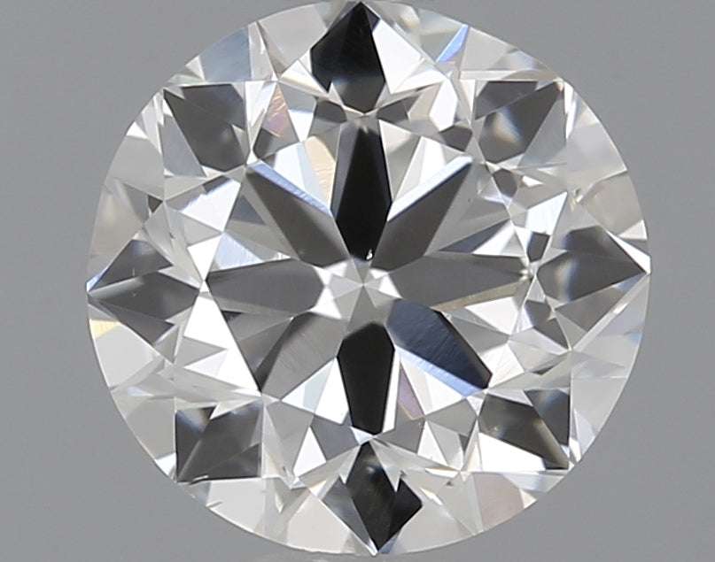 1.0 Carat Round Natural Diamond with  Cut Diamond in 14KT  view 1
