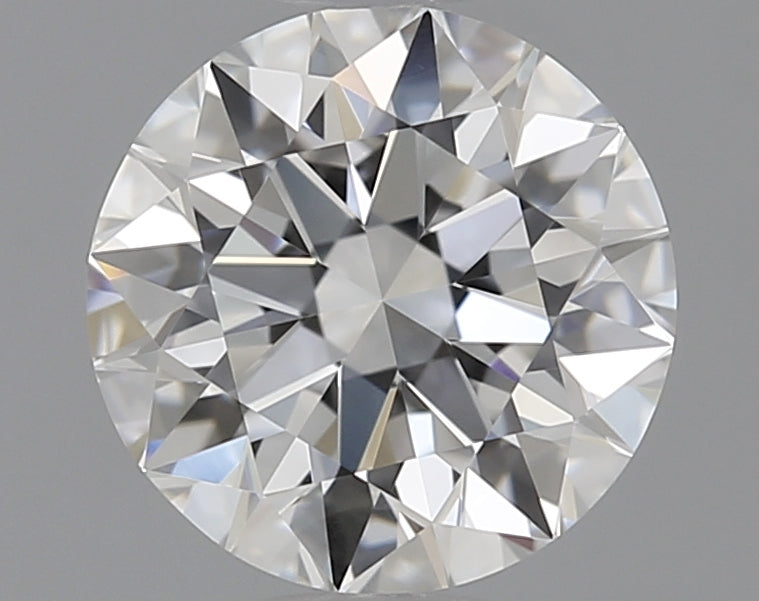 1.0 Carat Round Natural Diamond with  Cut Diamond in 14KT  view 1
