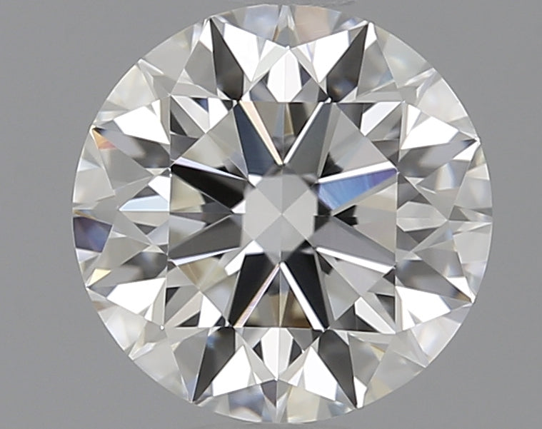 1.0 Carat Round Natural Diamond with  Cut Diamond in 14KT  view 1
