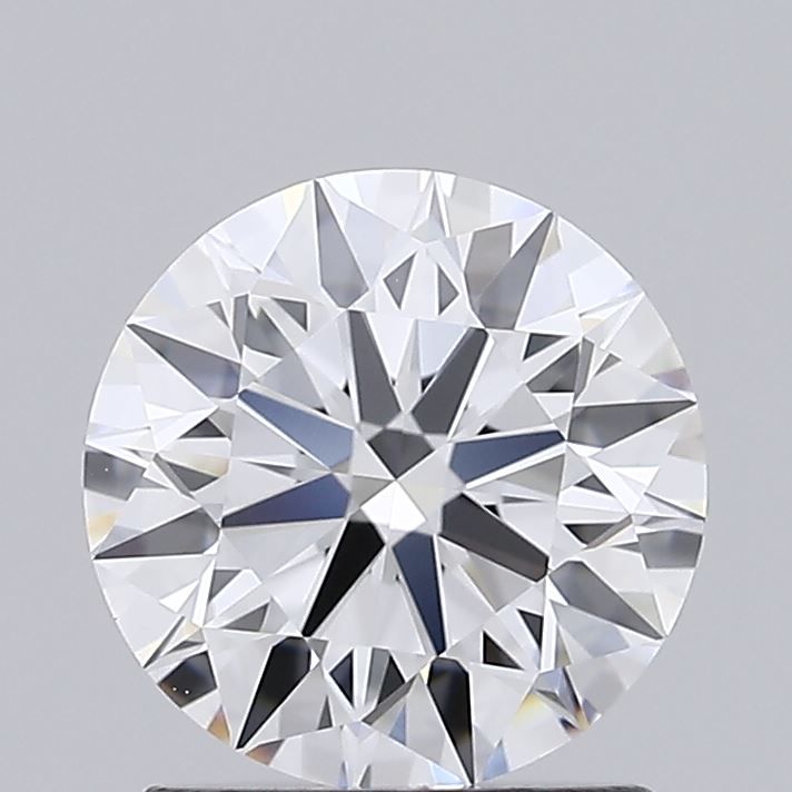 1.37 Carat Round Lab Diamond with  Cut Diamond in 14KT  view 1
