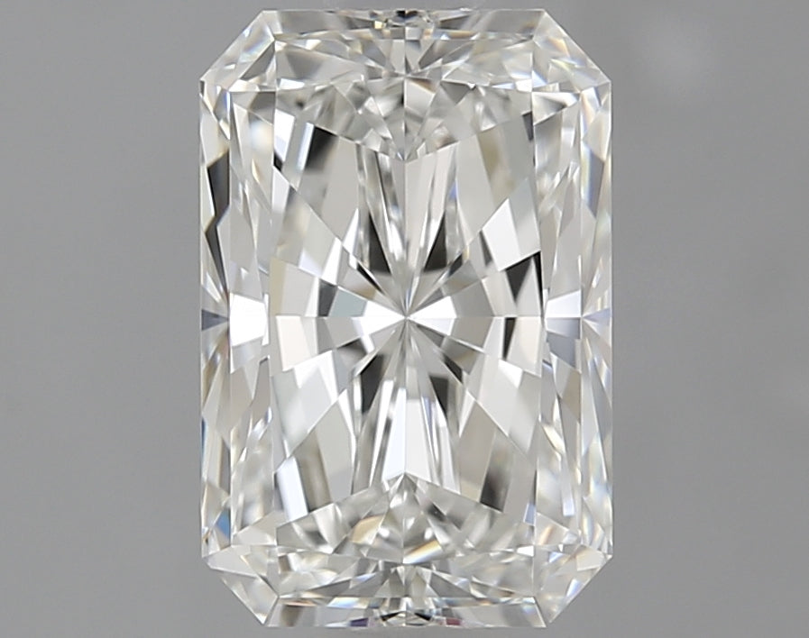 1.7 Carat Radiant Natural Diamond with  Cut Diamond in 14KT  view 1
