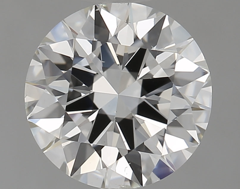 1.5 Carat Round Natural Diamond with  Cut Diamond in 14KT  view 1
