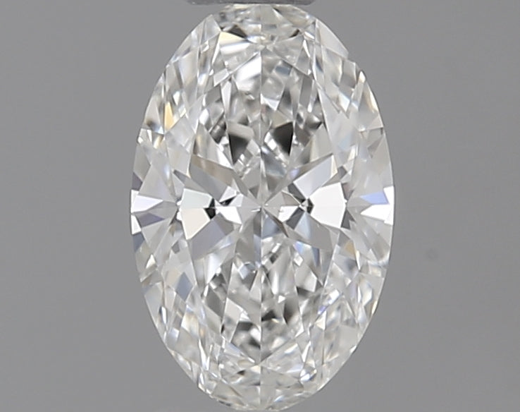 0.31 Carat Oval Natural Diamond with  Cut Diamond in 14KT  view 1
