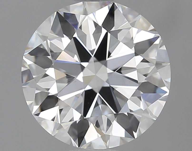 1.3 Carat Round Natural Diamond with  Cut Diamond in 14KT  view 1
