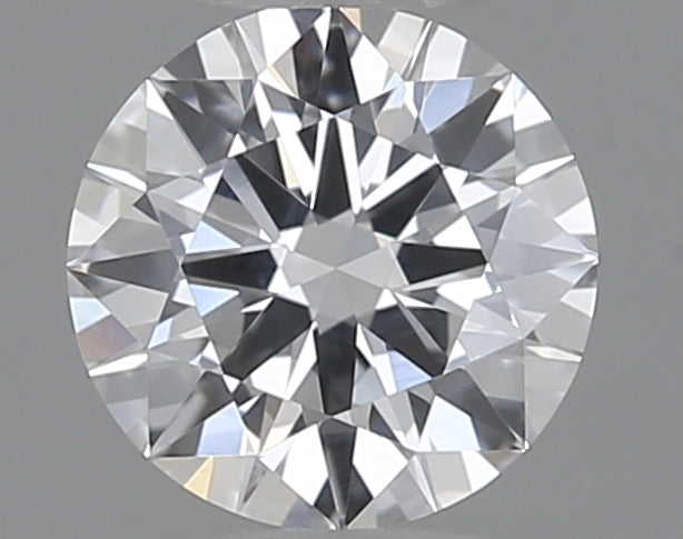 0.3 Carat Round Natural Diamond with  Cut Diamond in 14KT  view 1
