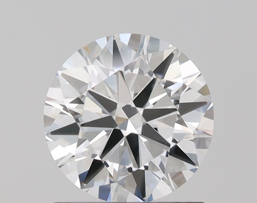 1.02 Carat Round Lab Diamond with  Cut Diamond in 14KT  view 1
