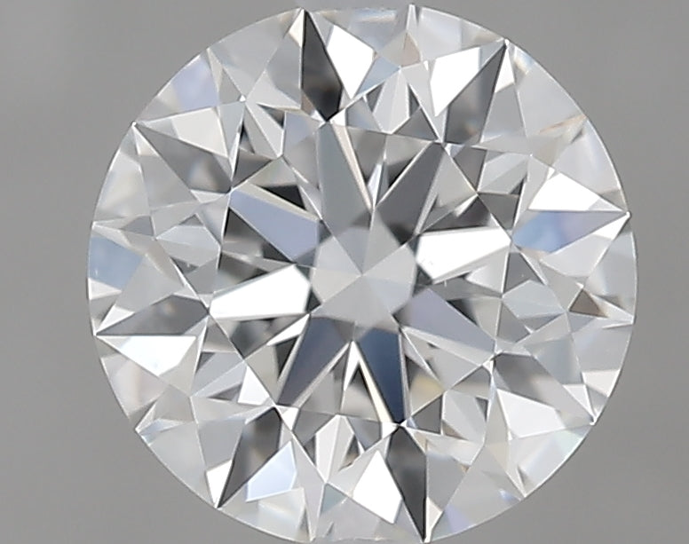 1.0 Carat Round Natural Diamond with  Cut Diamond in 14KT  view 1
