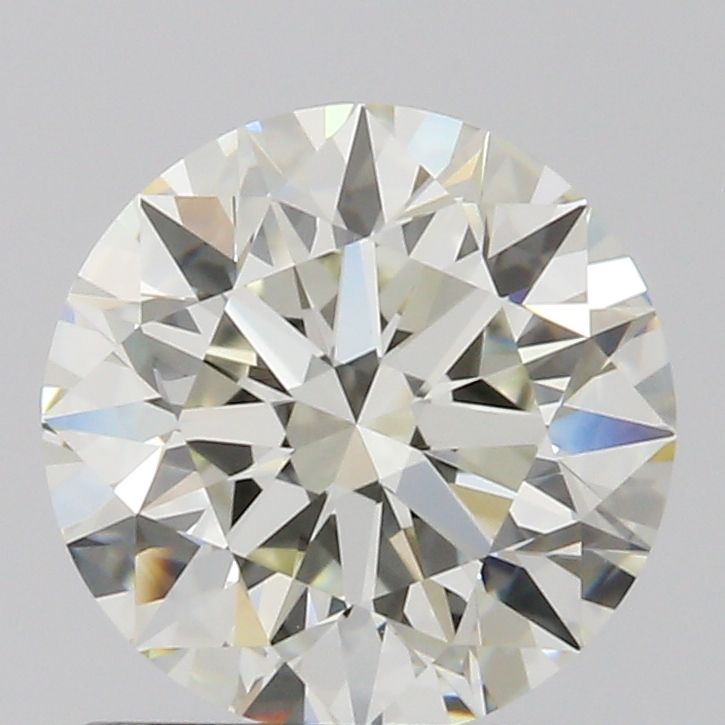 1.2 Carat Round Natural Diamond with  Cut Diamond in 14KT  view 1
