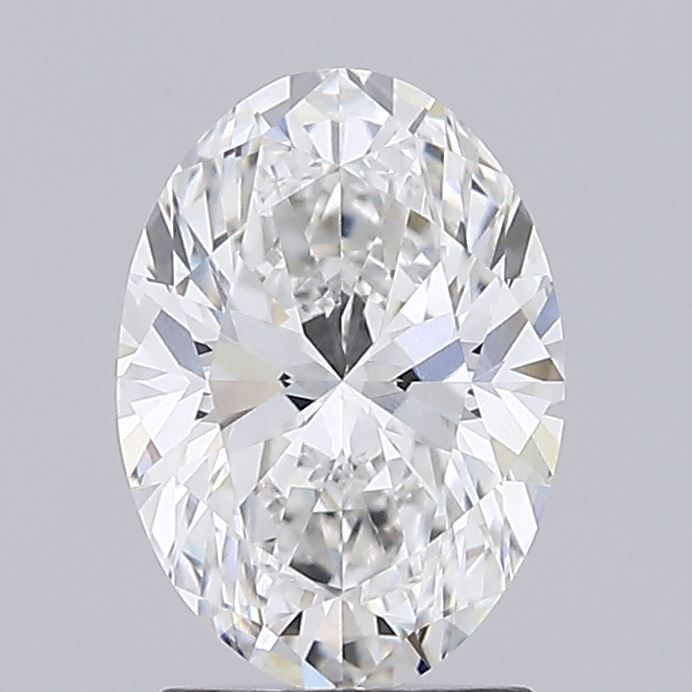 2.0 Carat Oval Lab Diamond with  Cut Diamond in 14KT  view 1
