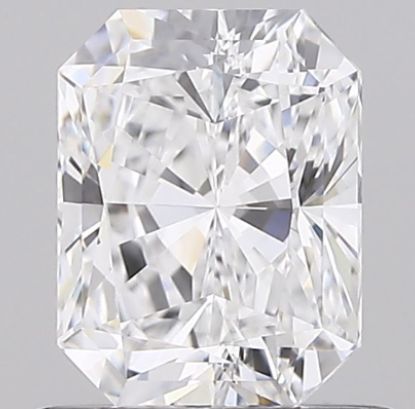 0.98 Carat Radiant Lab Diamond with  Cut Diamond in 14KT  view 1
