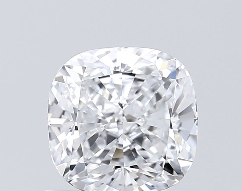1.02 Carat Cushion Lab Diamond with  Cut Diamond in 14KT  view 1
