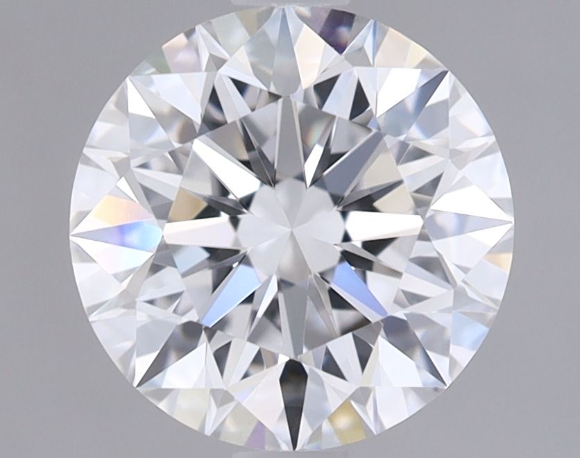 1.54 Carat Round Lab Diamond with  Cut Diamond in 14KT  view 1
