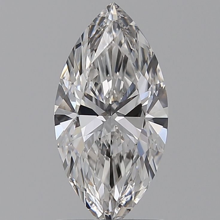 1.27 Carat Marquise Lab Diamond with  Cut Diamond in 14KT  view 1
