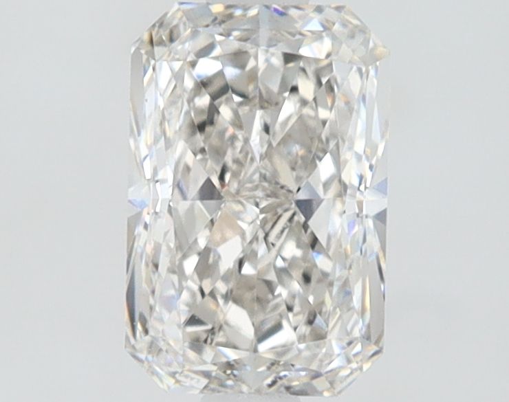 1.08 Carat Radiant Lab Diamond with  Cut Diamond in 14KT  view 1
