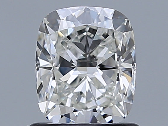 0.82 Carat Cushion Natural Diamond with  Cut Diamond in 14KT  view 1
