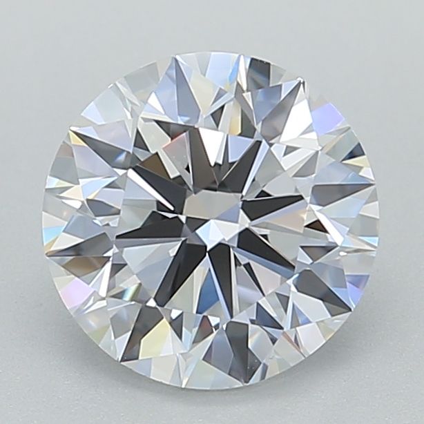1.71 Carat Round Lab Diamond with  Cut Diamond in 14KT  view 1
