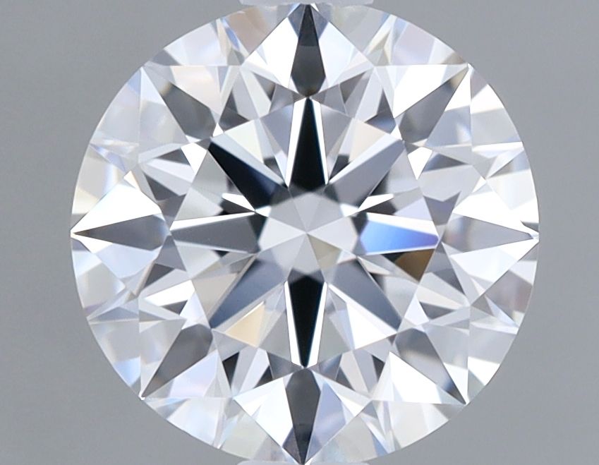 1.0 Carat Round Lab Diamond with  Cut Diamond in 14KT  view 1
