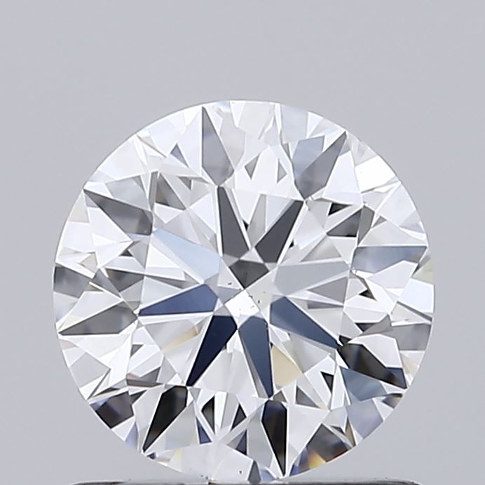 1.03 Carat Round Lab Diamond with  Cut Diamond in 14KT  view 1
