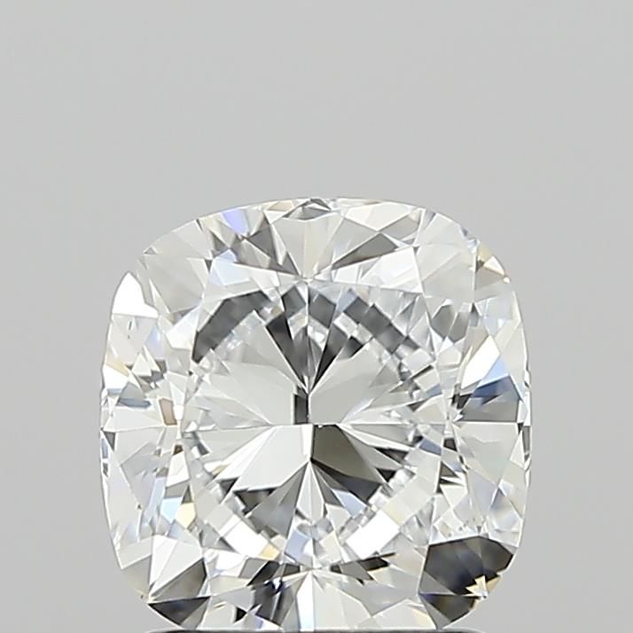 1.51 Carat Cushion Lab Diamond with  Cut Diamond in 14KT  view 1
