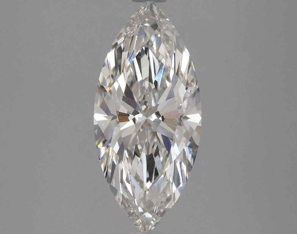 2.13 Carat Marquise Lab Diamond with  Cut Diamond in 14KT  view 1
