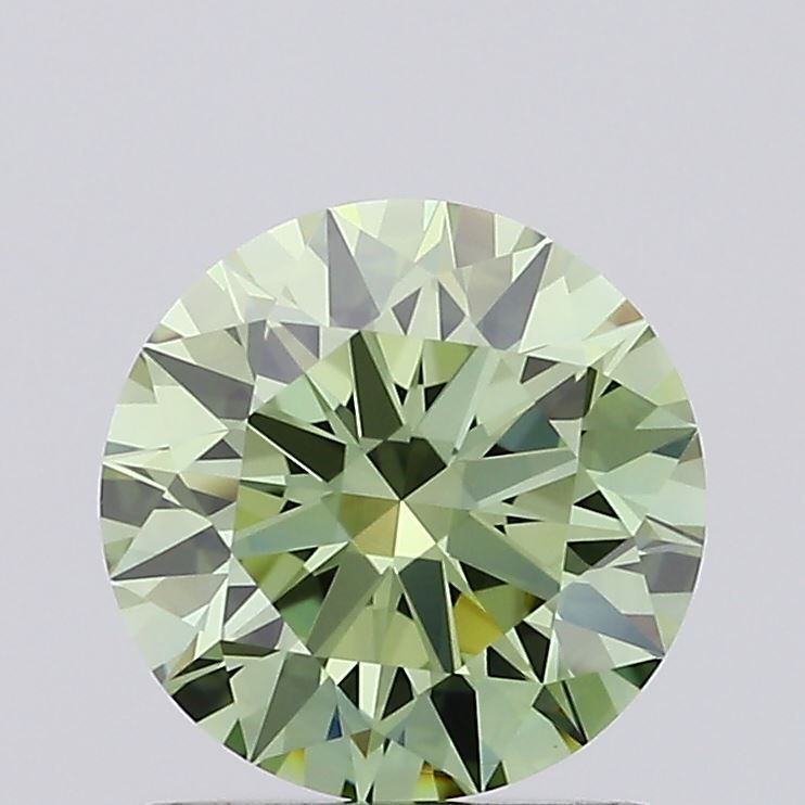 1.05 Carat Round Lab Diamond with  Cut Diamond in 14KT  view 1
