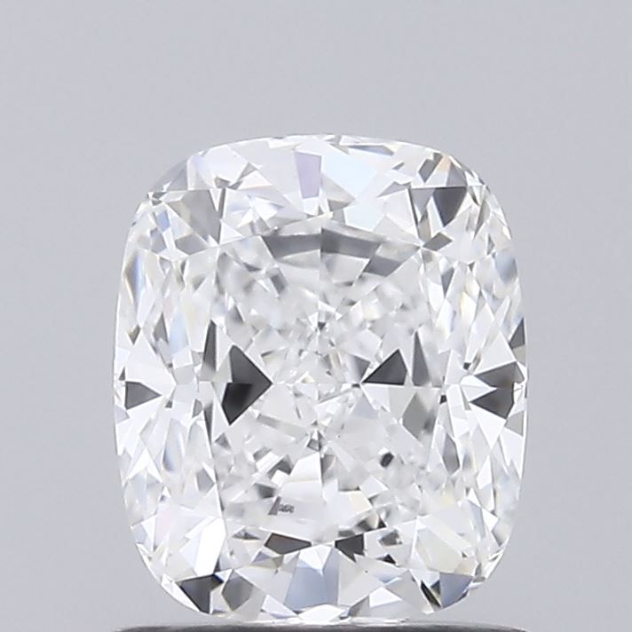 1.06 Carat Cushion Lab Diamond with  Cut Diamond in 14KT  view 1
