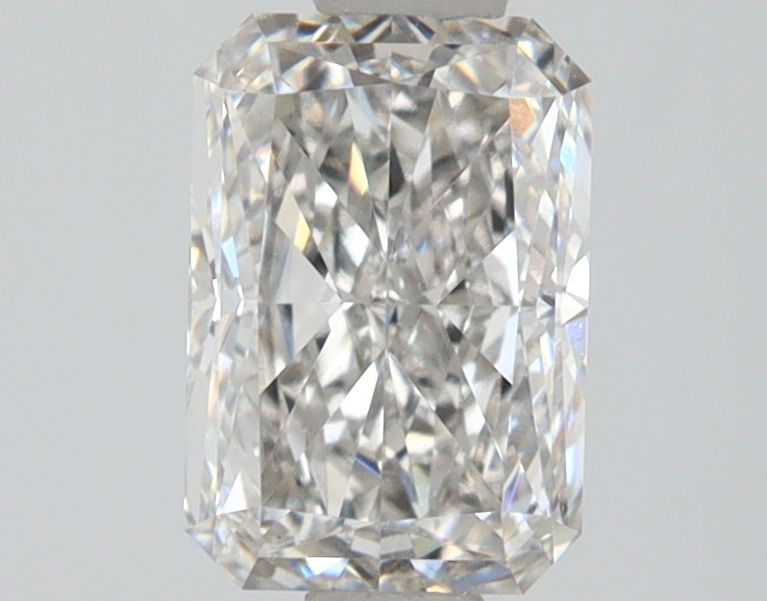 1.03 Carat Radiant Lab Diamond with  Cut Diamond in 14KT  view 1
