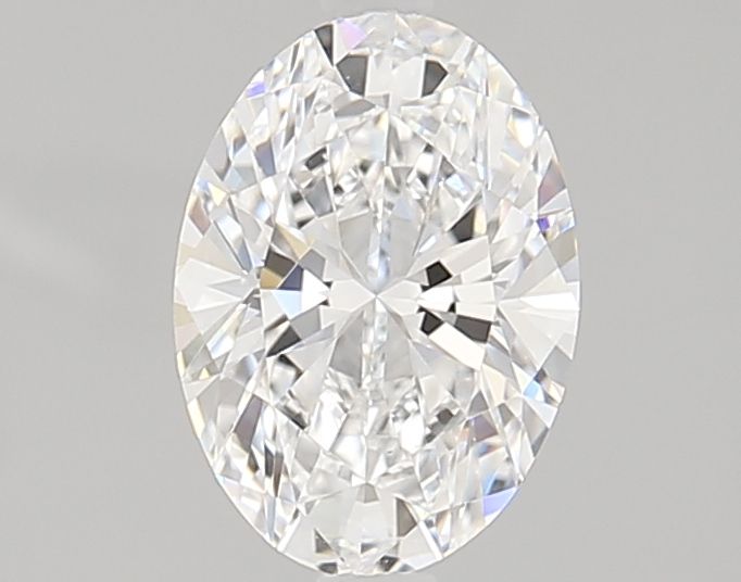 1.28 Carat Oval Lab Diamond with  Cut Diamond in 14KT  view 1
