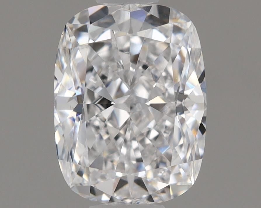 1.02 Carat Cushion Lab Diamond with  Cut Diamond in 14KT  view 1
