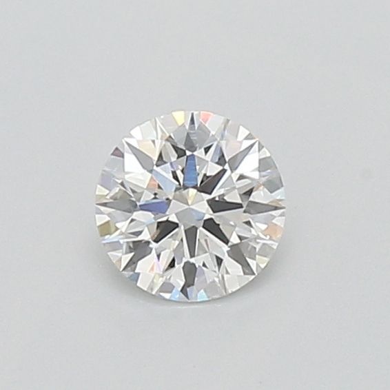 0.51 Carat Round Lab Diamond with  Cut Diamond in 14KT  view 1
