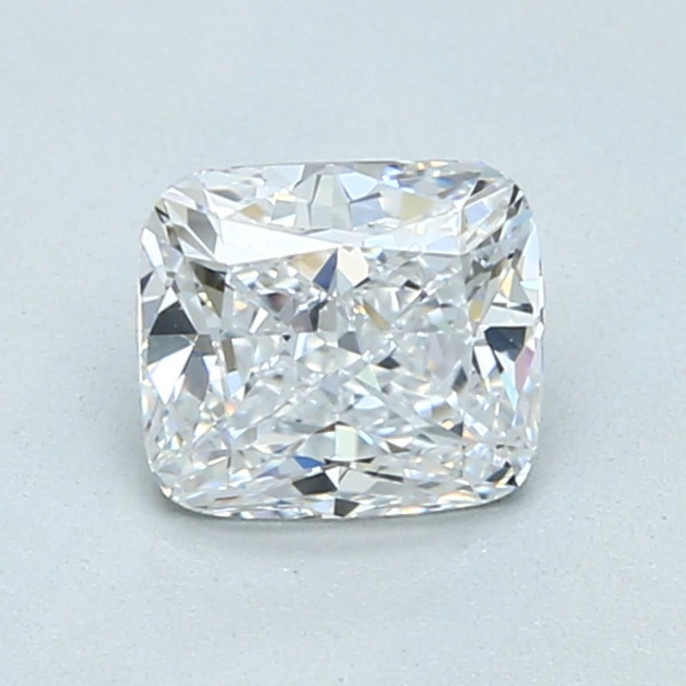 1.03 Carat CUSHION Natural Diamond with  Cut Diamond in 14KT  view 1
