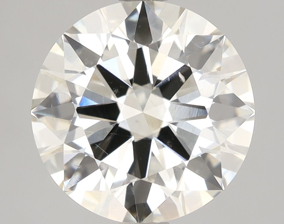 2.51 Carat Round Natural Diamond with  Cut Diamond in 14KT  view 1
